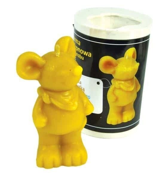 Silicone mould  - Mouse with Scarf