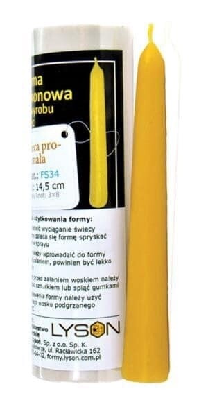 Silicone mould  - Candle, straight, small