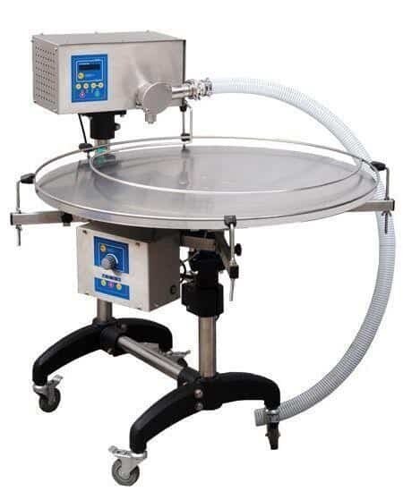 Honey bottler with automatic turntable - CLASSIC