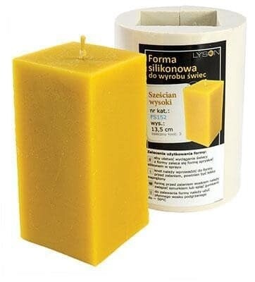 Silicone mould  - Cube, high