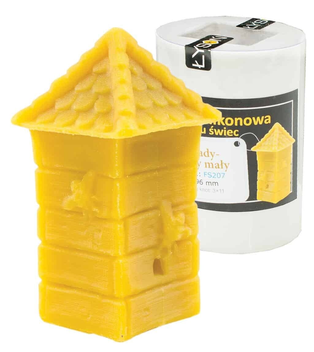 Silicone mould - Traditional hive small