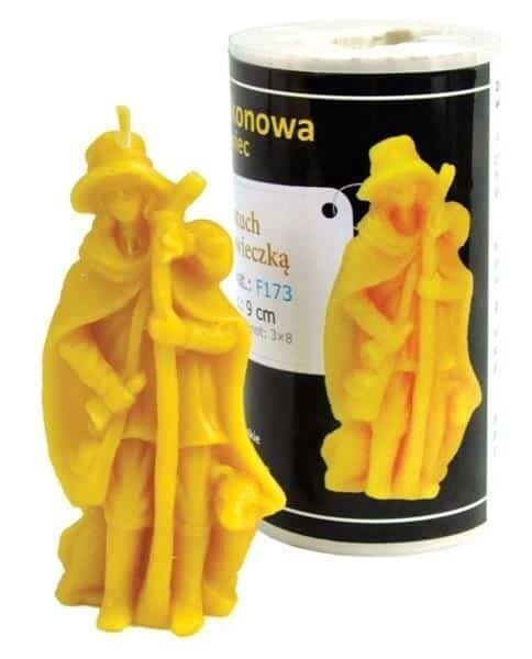 Silicone mould  - Herdsman with sheep (H-9cm)