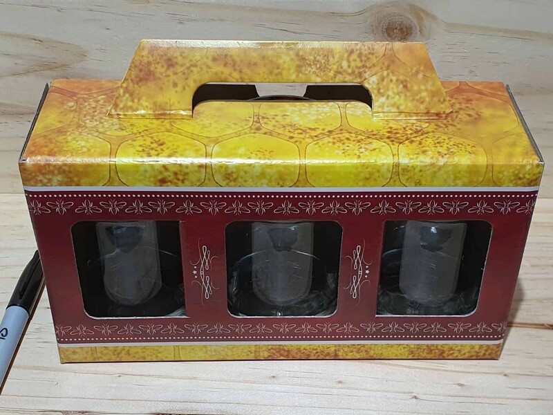 Boxes for the Jars of Honey 3 × 315 ML (Various Designs) - 20 pcs