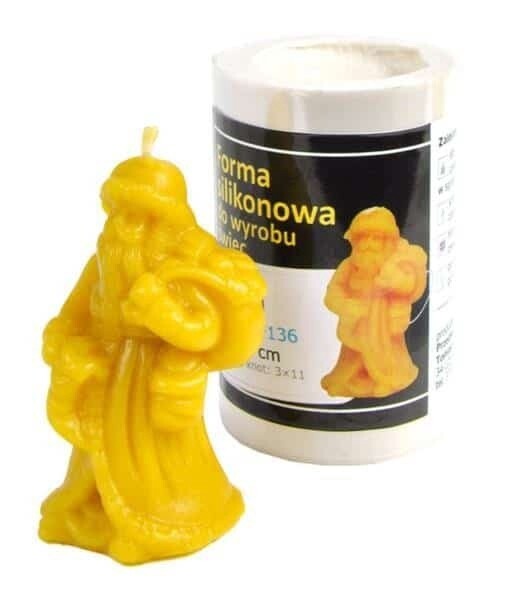 Silicone mould  - Santa Claus (H-7cm)