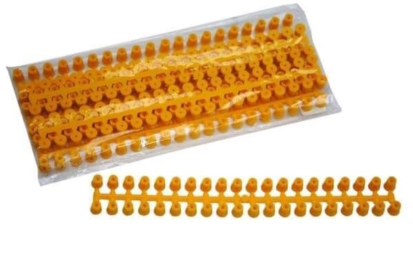 Plastic frame spacers, 200 pcs