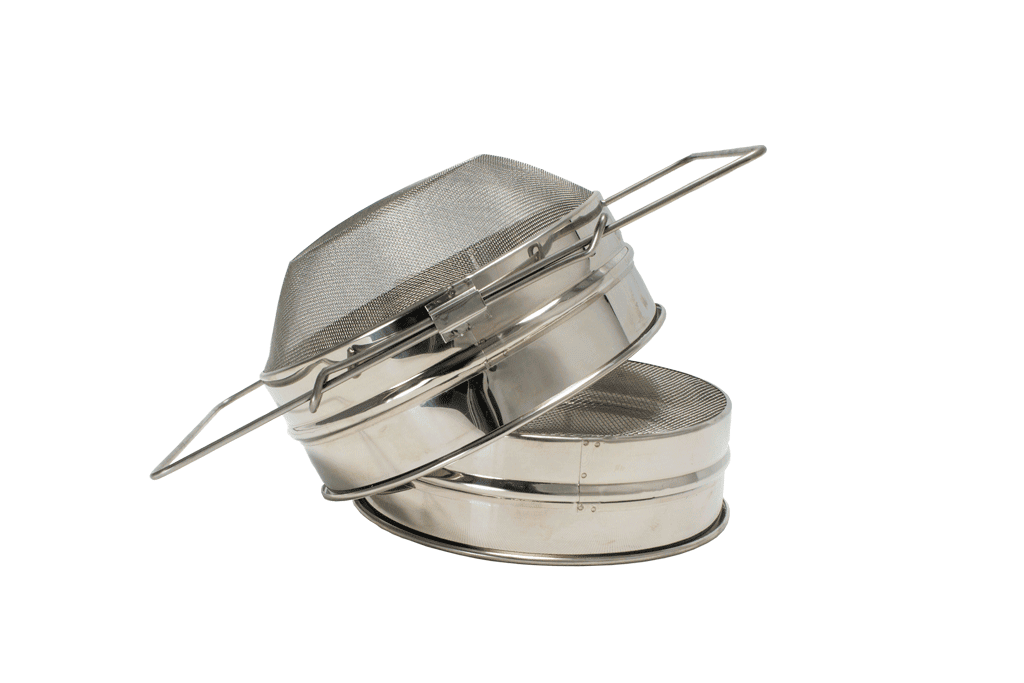 Double strainer, stainless, Ø20.5 cm