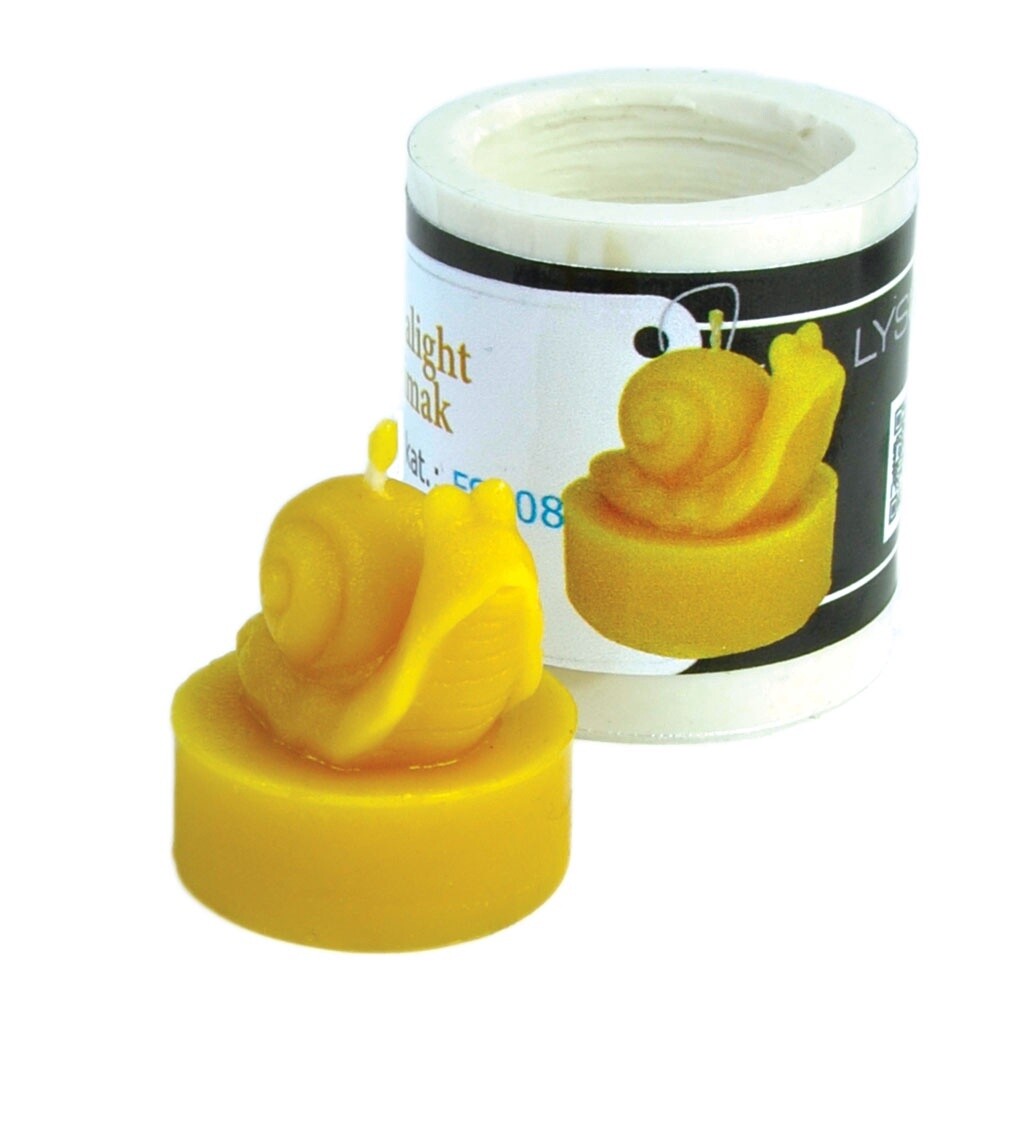 Silicone mould  - Tealight Snail