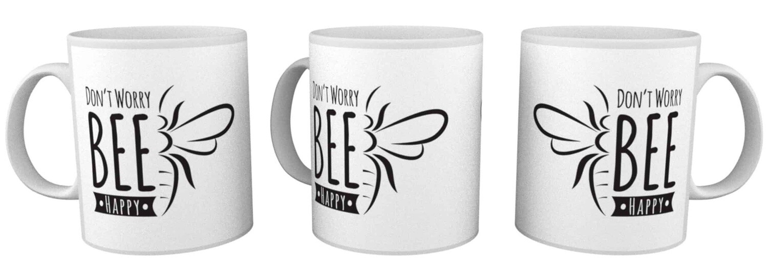 Mug - Don&#39;t Worry Bee Happy