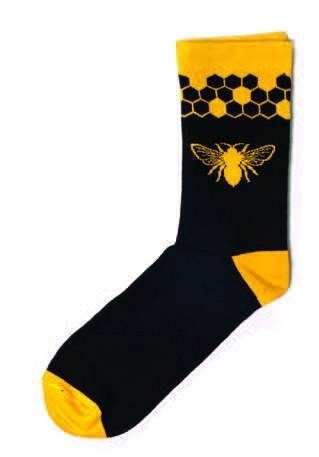 Socks - Yellow and Black Bees