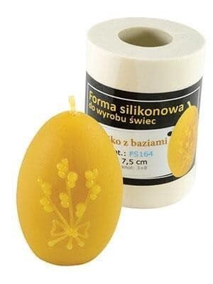 Silicone mould  - Egg with Catkins