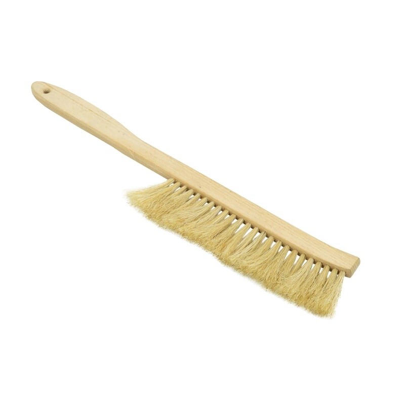 Bee brush with natural bristle, long