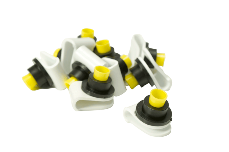 Queen-cell cup with holding clip (10 pcs)