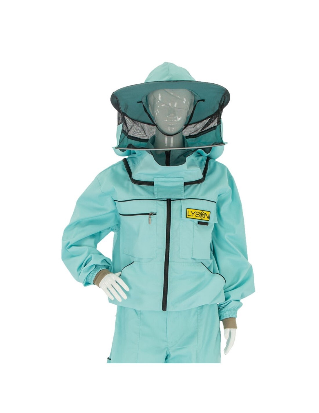 NEW Colour Line Jacket - Turquoise, Design: Turquoise, Size: XS