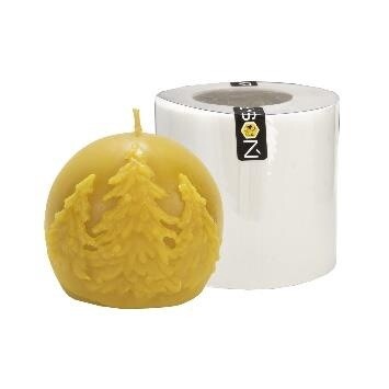 Silicone mould  - Globe with Spruce Trees