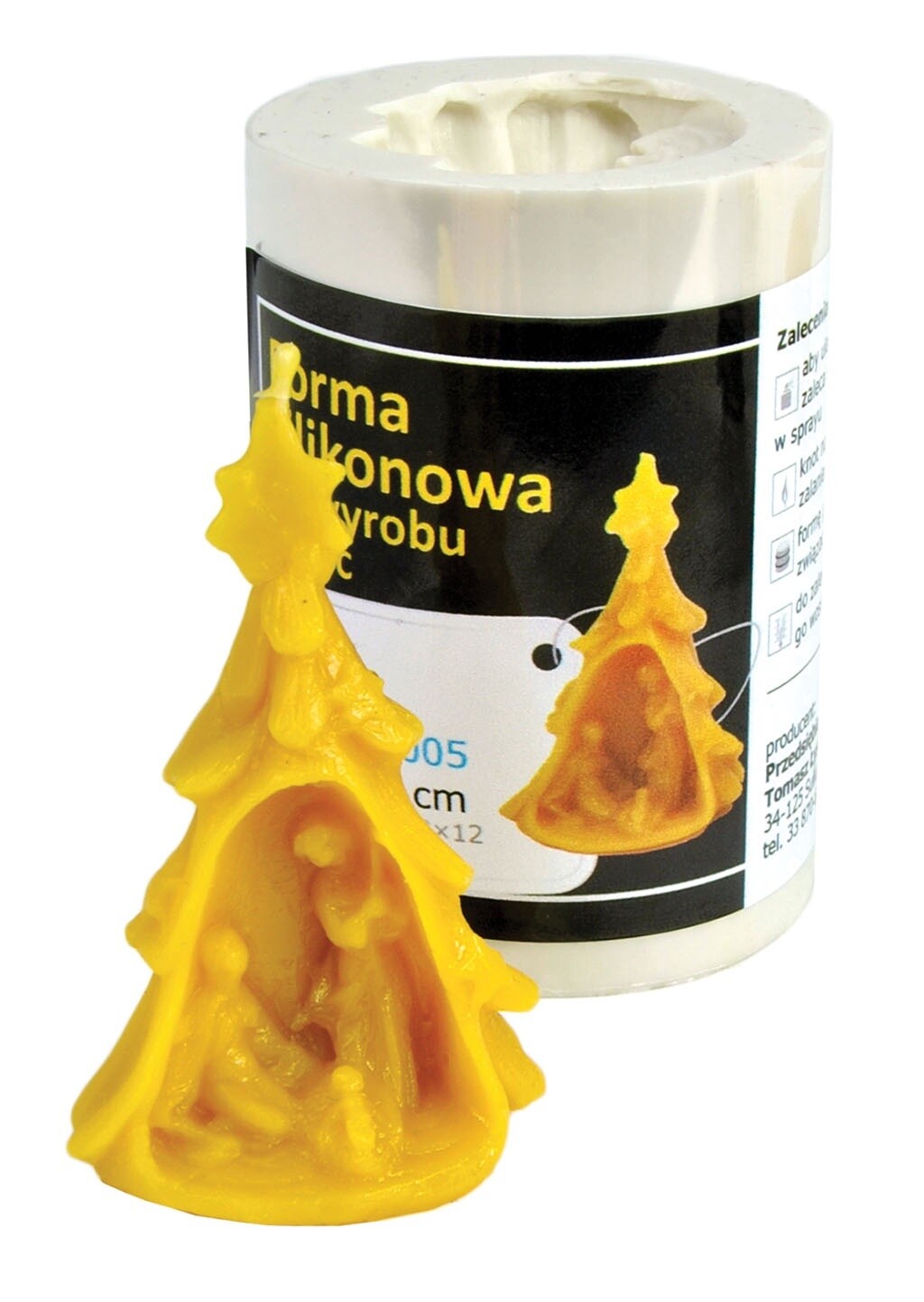 Silicone mould  - Crib (H-8cm)