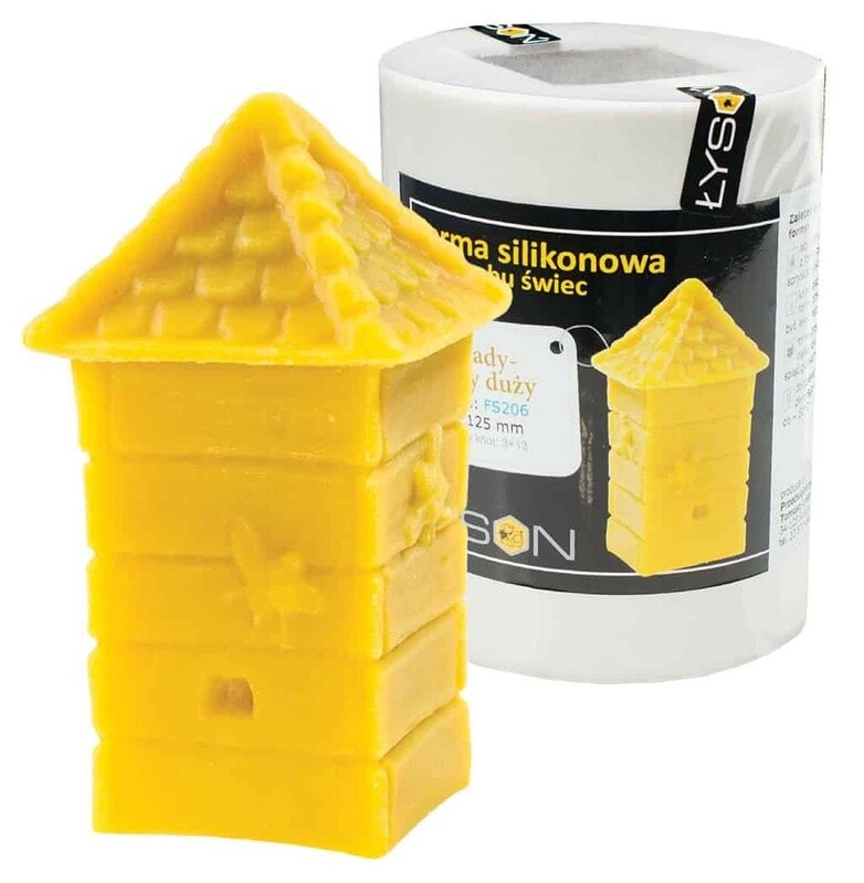 Silicone mould - Traditional hive large