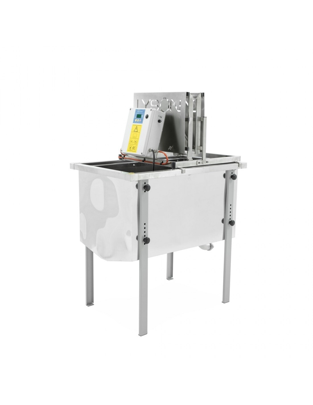 VERTICAL MANUAL UNCAPPING TABLE, 230V, TABLE 750 MM