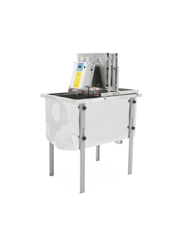 VERTICAL MANUAL UNCAPPING TABLE, 230V, TABLE 750 MM
