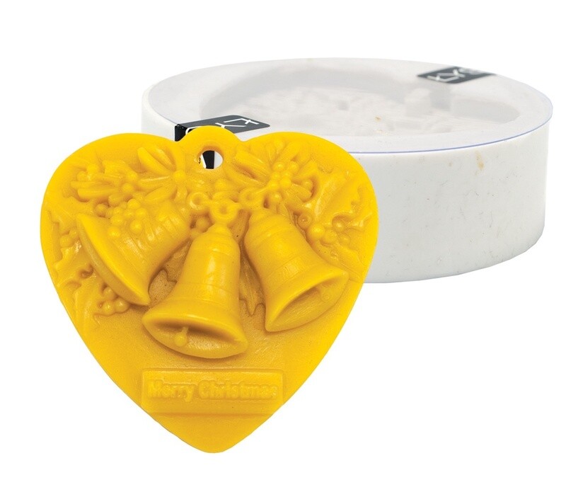 Silicone Mould - Hanger - Christmas Bells