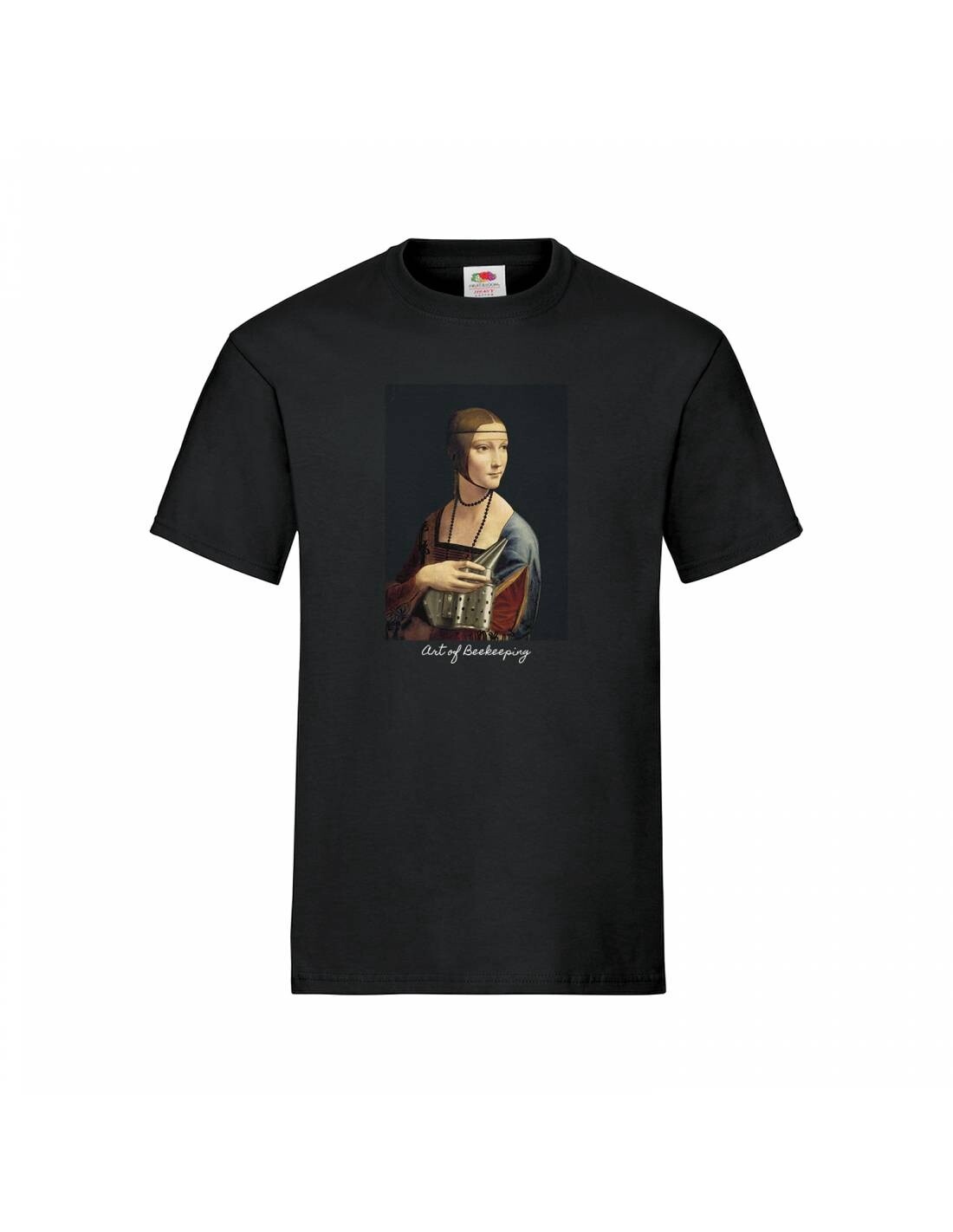 Lady with Smoker (Black), Size: M