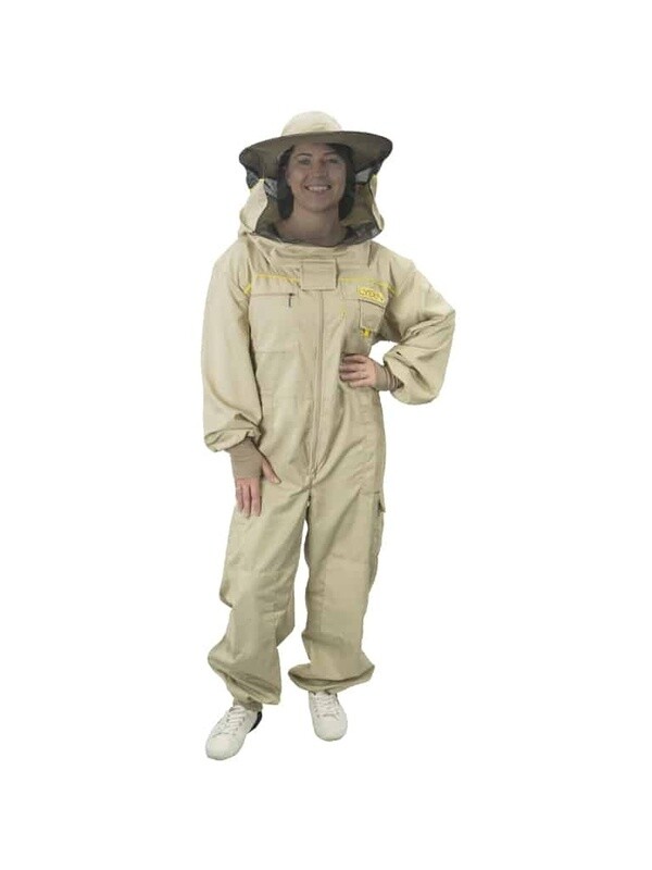Tan Overall with hat - PREMIUM LINE