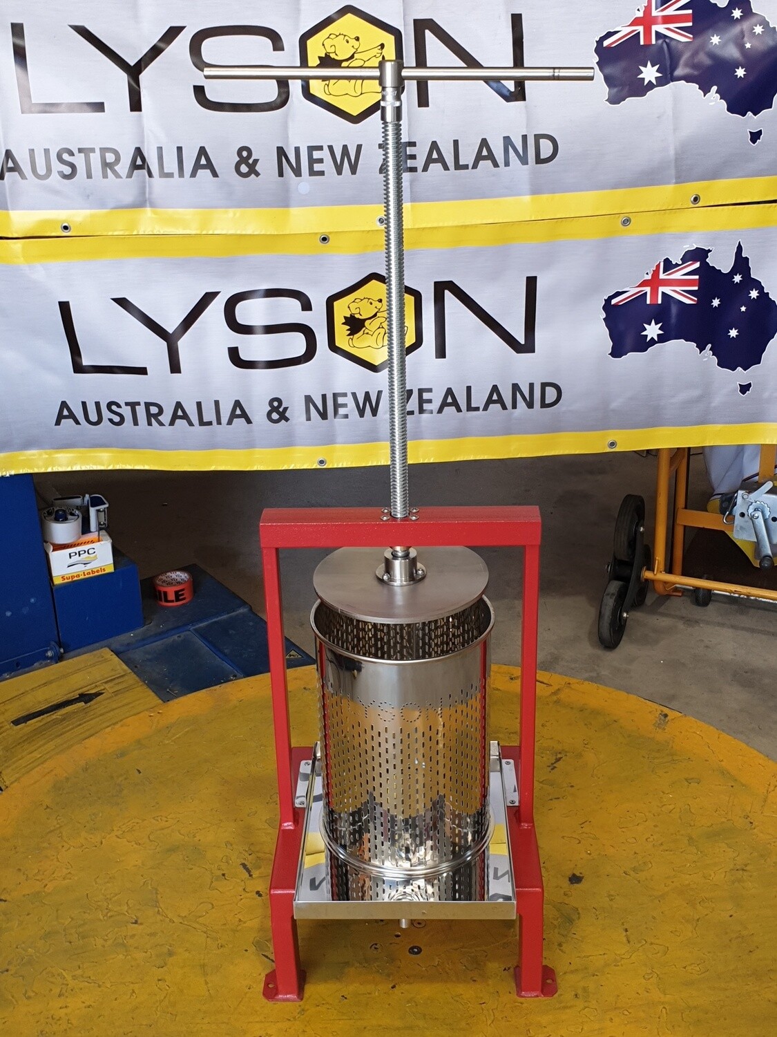 Manual wax press - Screw Drive