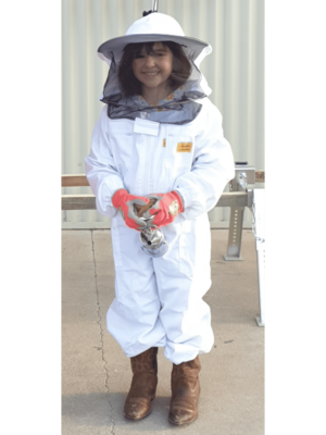 Kids Beekeeping Overall with Meshed Hat