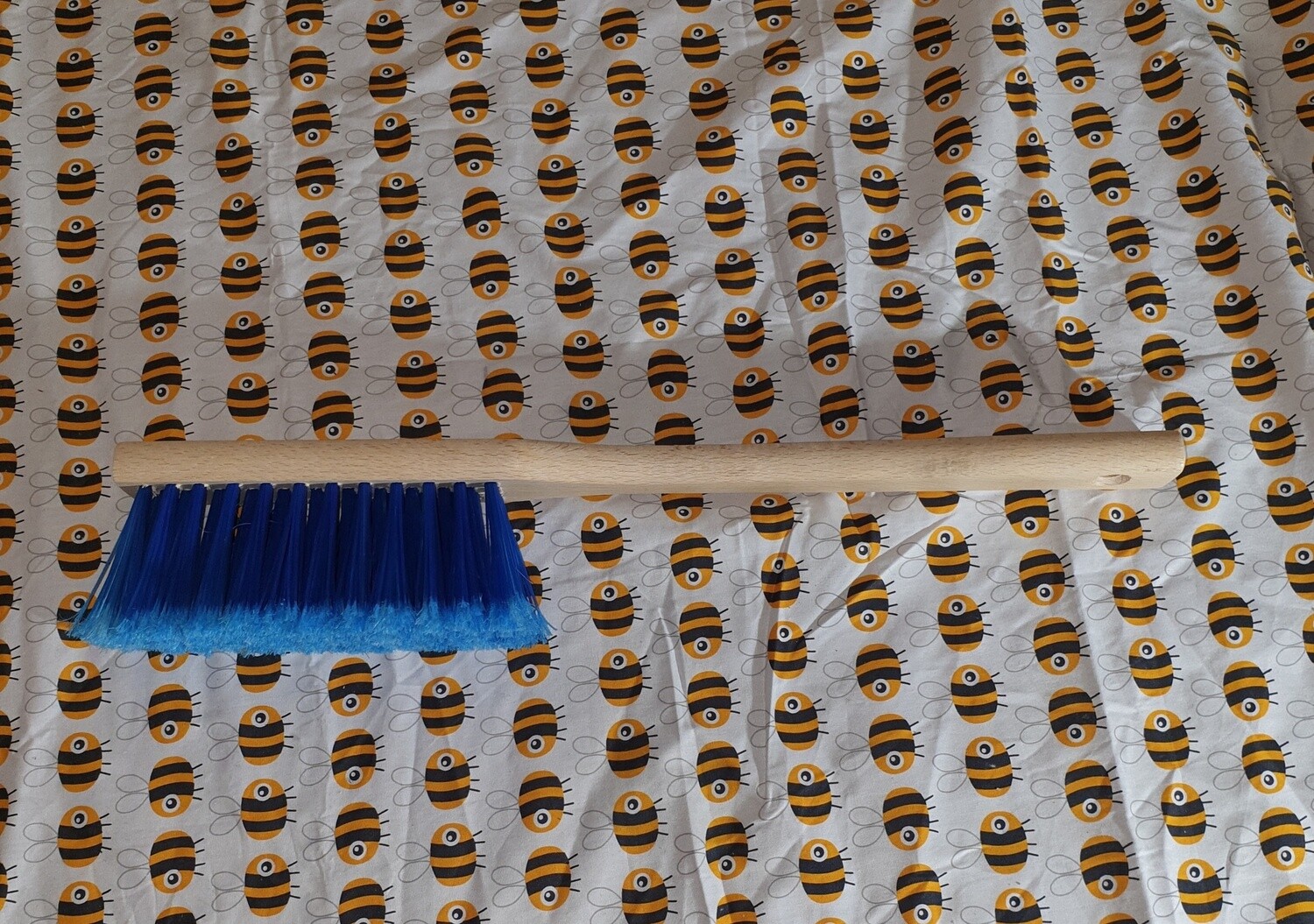 A brush for cleaning and removing snow - artificial bristles