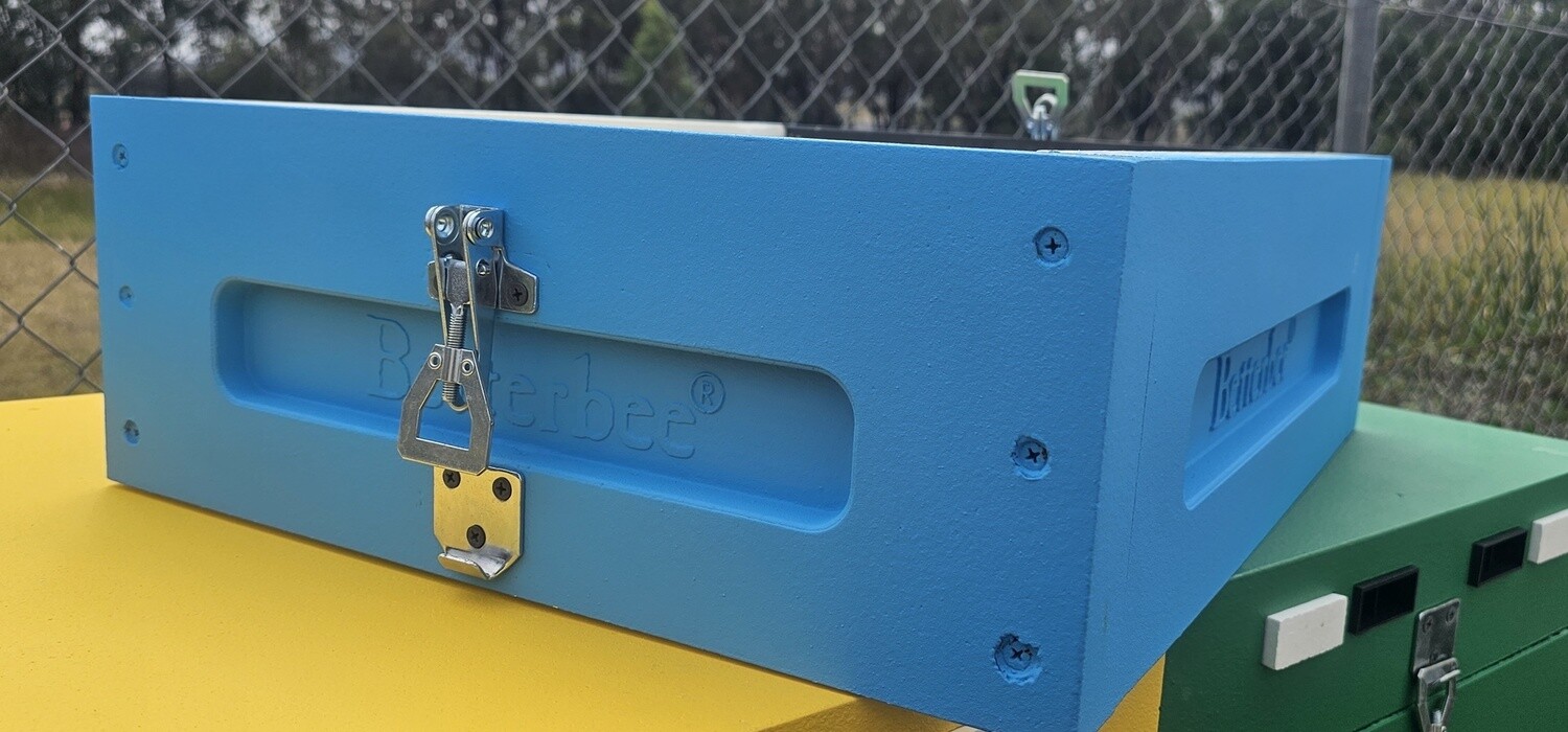 10 Frame Body - 1/2 Depth (Painted), Colour: Blue