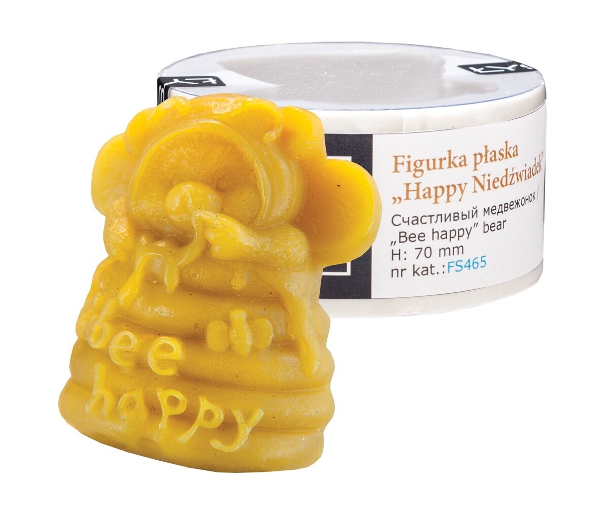 Silicon mould -  Bee happy bear