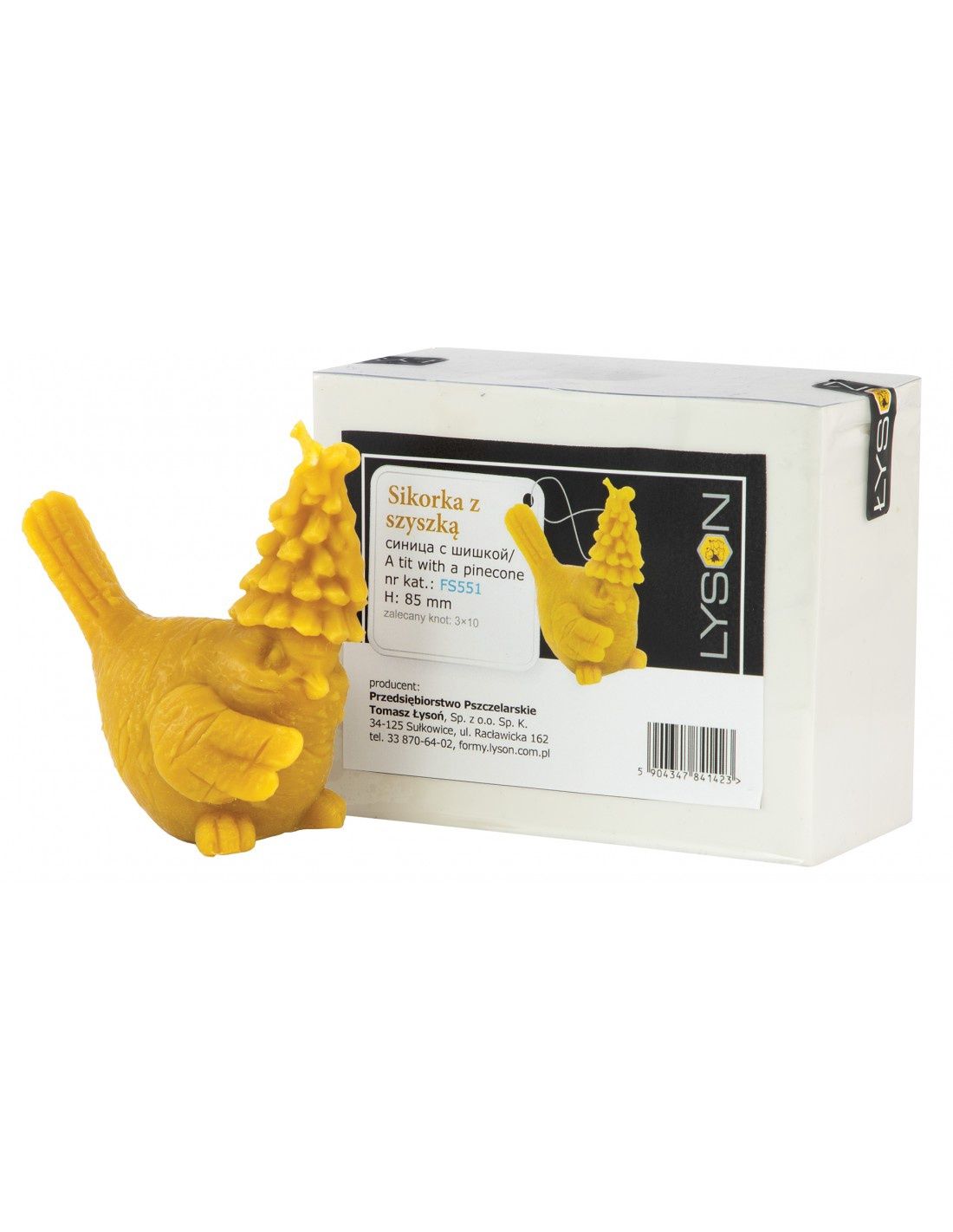 Silicone mould - Christmas Bird