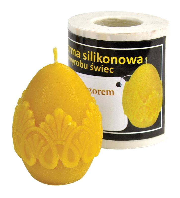 Silicone mould  - Egg with Pattern