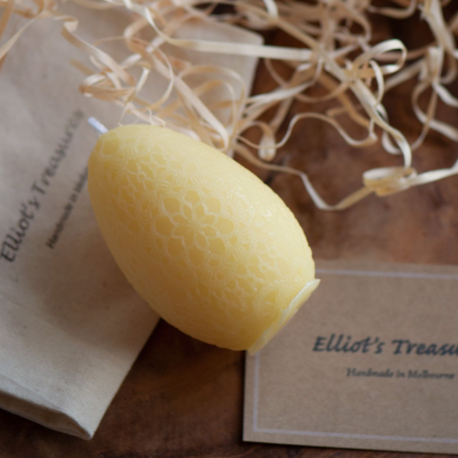Silicone mould  - Egg with Crochet, large