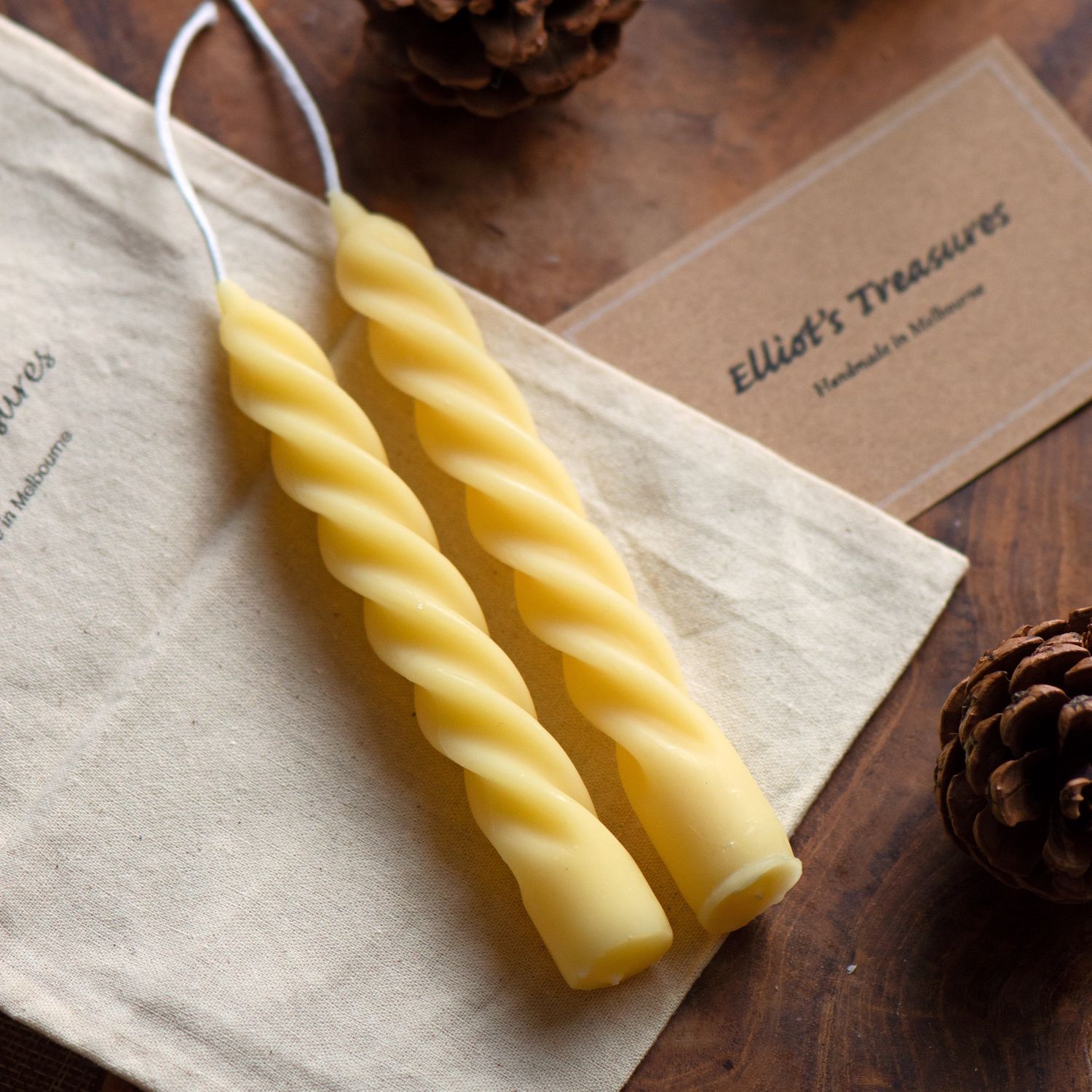 Silicone mould - Twisted candle, small
