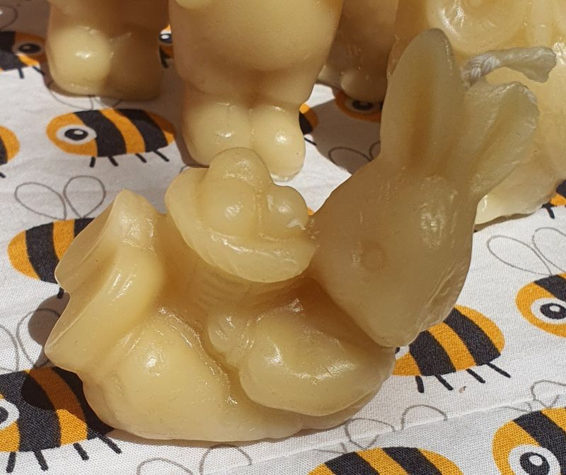 Silicone mould  - Hare, laying