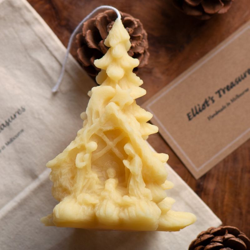 Silicone Mould - Christmas Tree with Nativity Scene