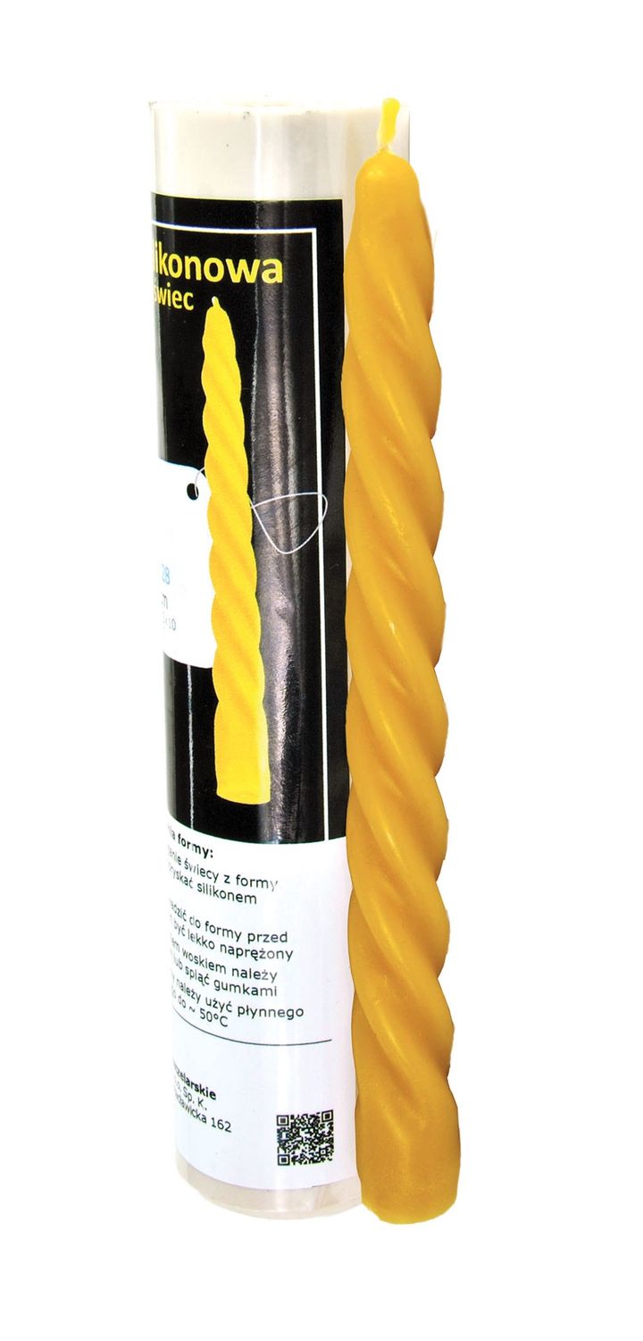 Silicone Mould - Curly Candle
