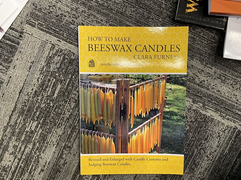 How to make beeswax candles by Clara Furness