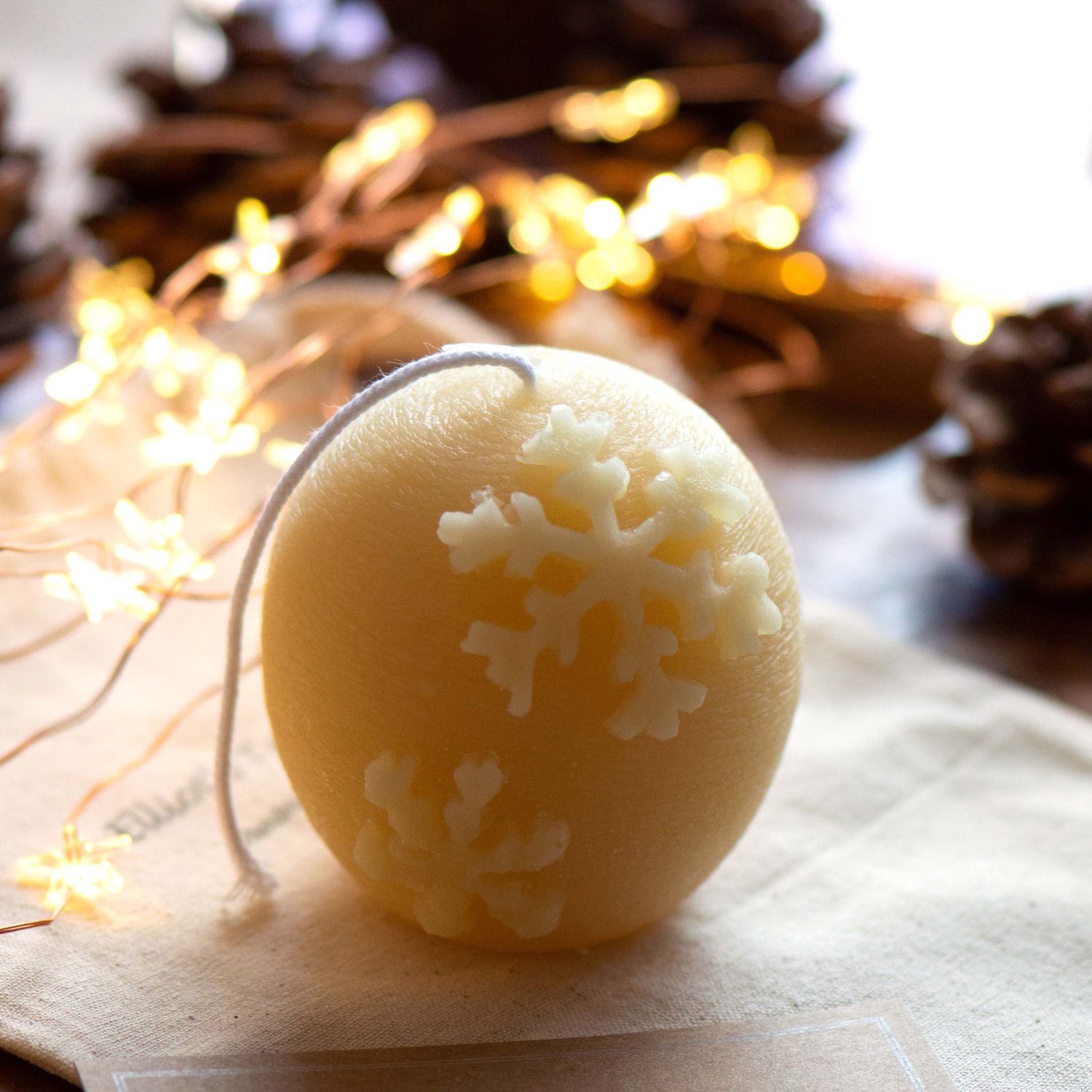 Silicone mould  - Ball with Snowflake