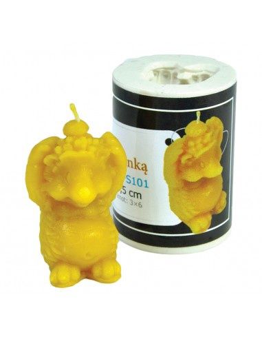 Silicone Mould - Hedgehog With Ladybird