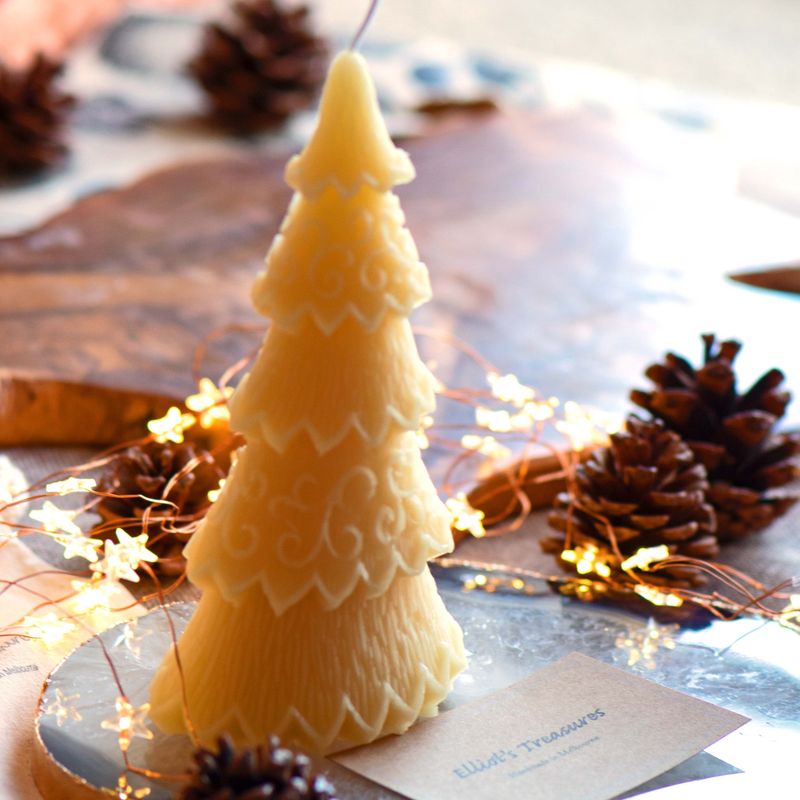 Silicone mould  - Christmas Tree, decorated, large (H-20cm)