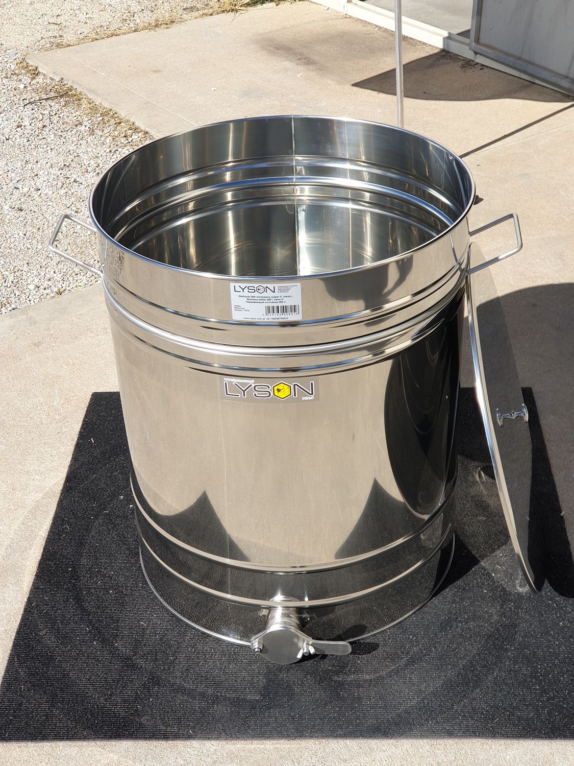 Settler with Handles - Various Sizes, Size: 100L