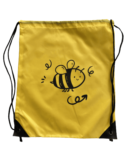 Water resistant draw string bag