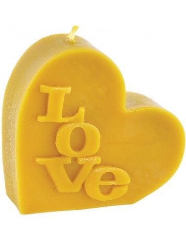 Silicone mould - Heart with inscription