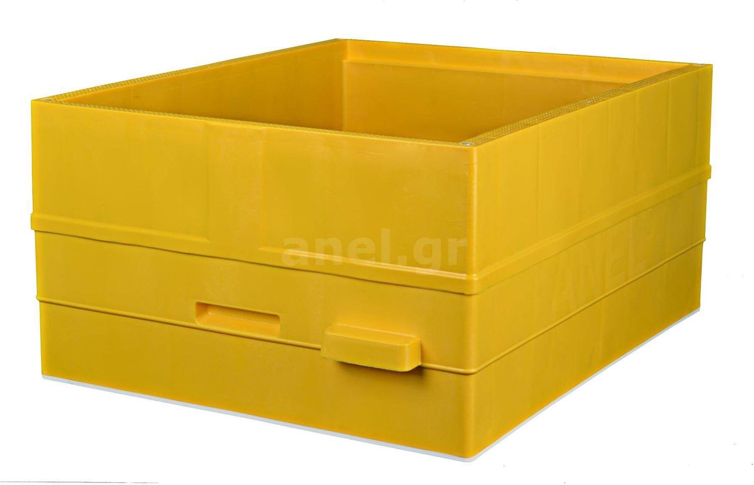 Ηive Body Deep Plastic ANEL with Polyurethane Insulation 9 5/8&quot;-25 cm Langstroth (Yellow)