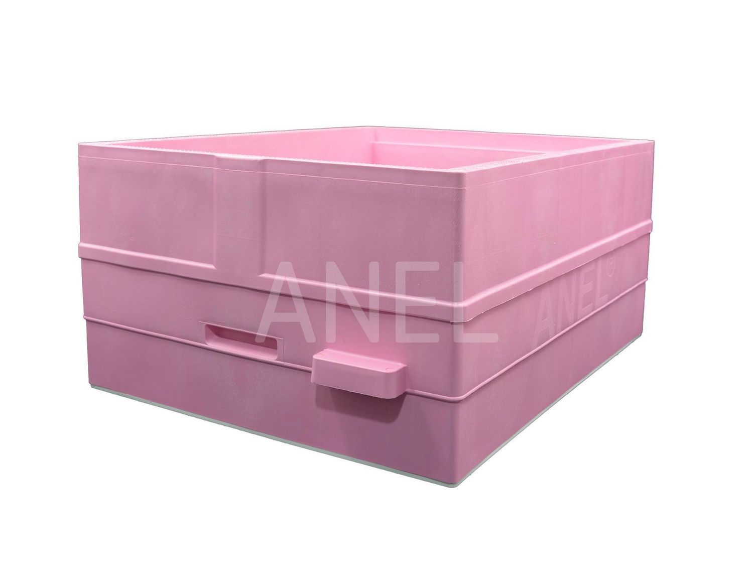Ηive Body Deep Plastic ANEL with Polyurethane Insulation 9 5/8&quot;-25 cm Langstroth (Pink)