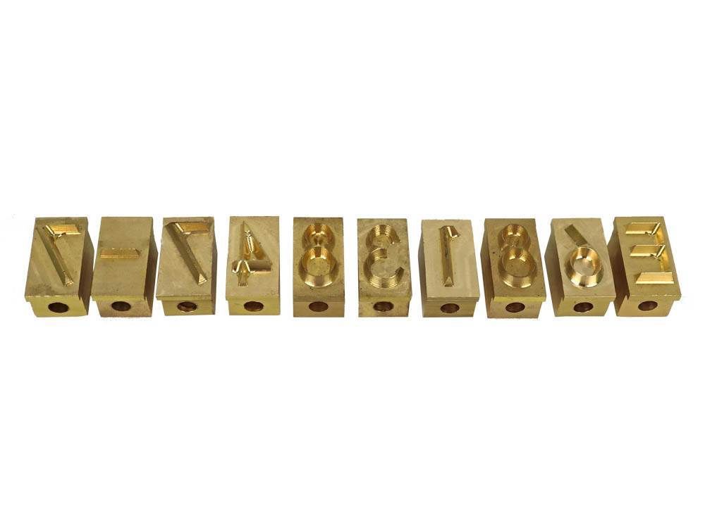 Digit for Fire Marker ANEL with Screws, Design: Dash &quot;-&quot;