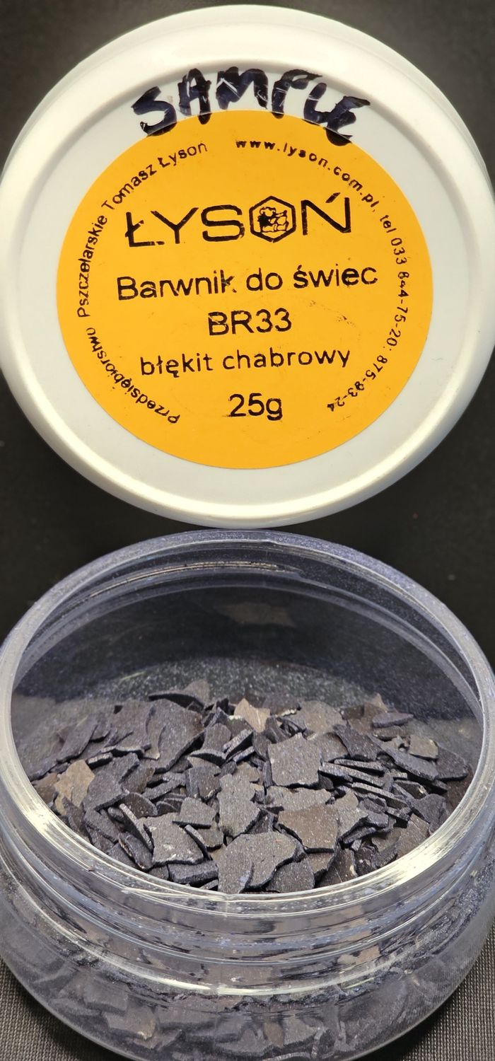 Candle dye 25g, Colour: Blue