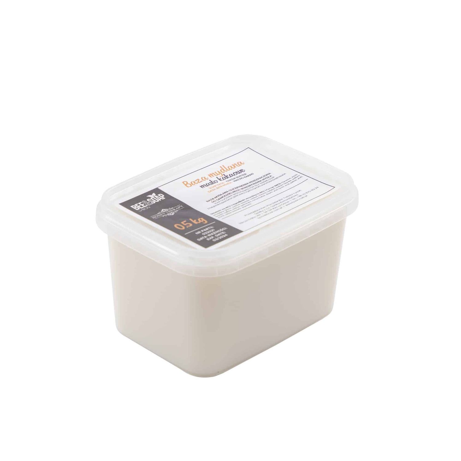 Cocoa butter soap base, Size: 0.5 kg