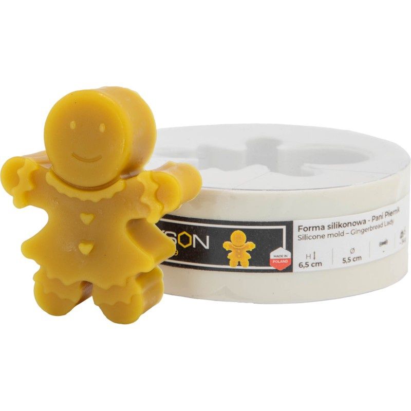 FS629 Silicone mold  Gingerbread Lady